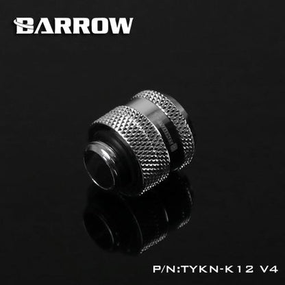 Hard Tube Fitting Barrow G1/4" Water Cooling Adapter Suitable For OD12mm / OD14mm / OD16mm Rigid Pipe