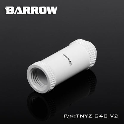 Barrow TNYZ-G40V2, 40mm Male To Female Extender Fittings, G1/4 Male To Female Water Cooling Fittings | Water Cooling Fitting