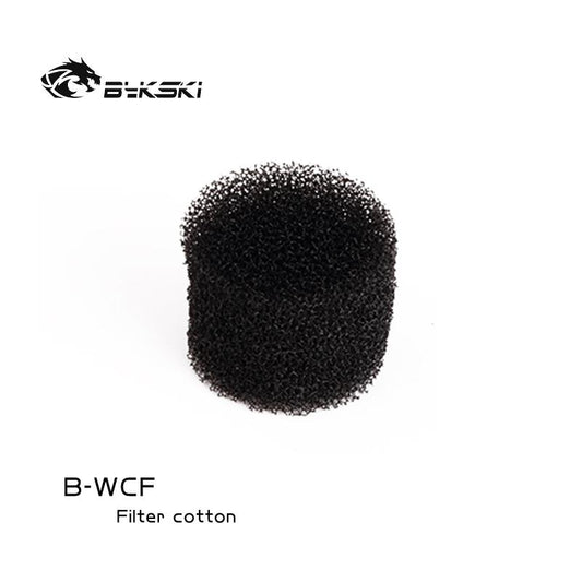 Bykski B-WCF, réservoir de filtration en coton, adapté aux réservoirs d'eau d'un diamètre de 50 mm, filtre efficacement les impuretés