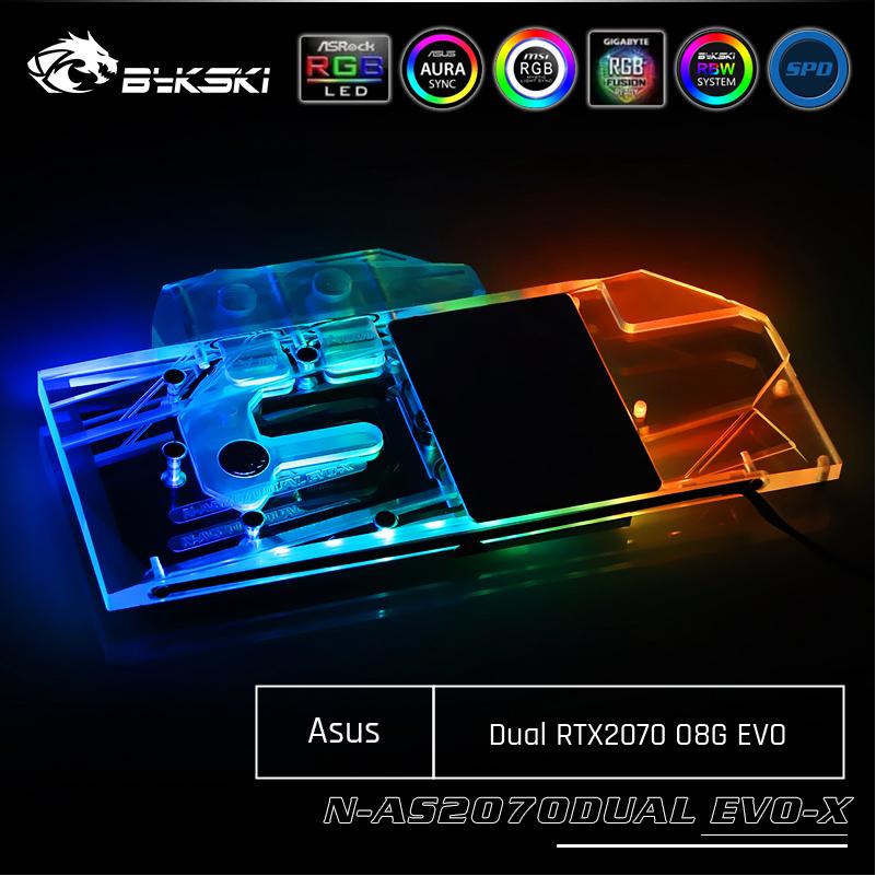 FormulaMod Bykski RTX 2070 full-cover GPU waterblock — silent local AI workload cooling