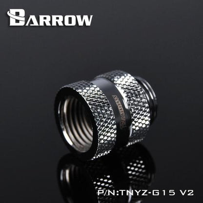 Barrow TNYZ-G15V2, 15mm Male To Female Extender Fittings, G1/4 Male To Female Water Cooling Fittings | Water Cooling Fitting