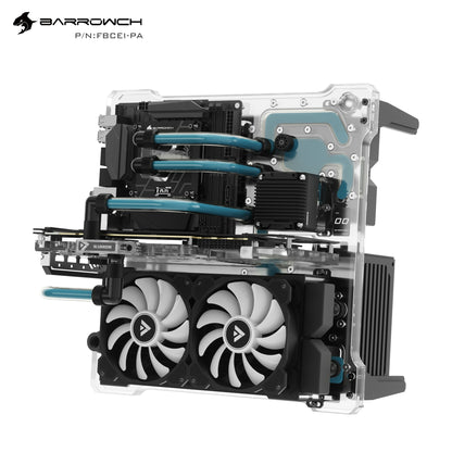 Barrow ch FBCEI-PA ITX Case , Open Computer Mini Chassis , Modular Panel Case , Limited Edition Water Cooling PC | PC Case