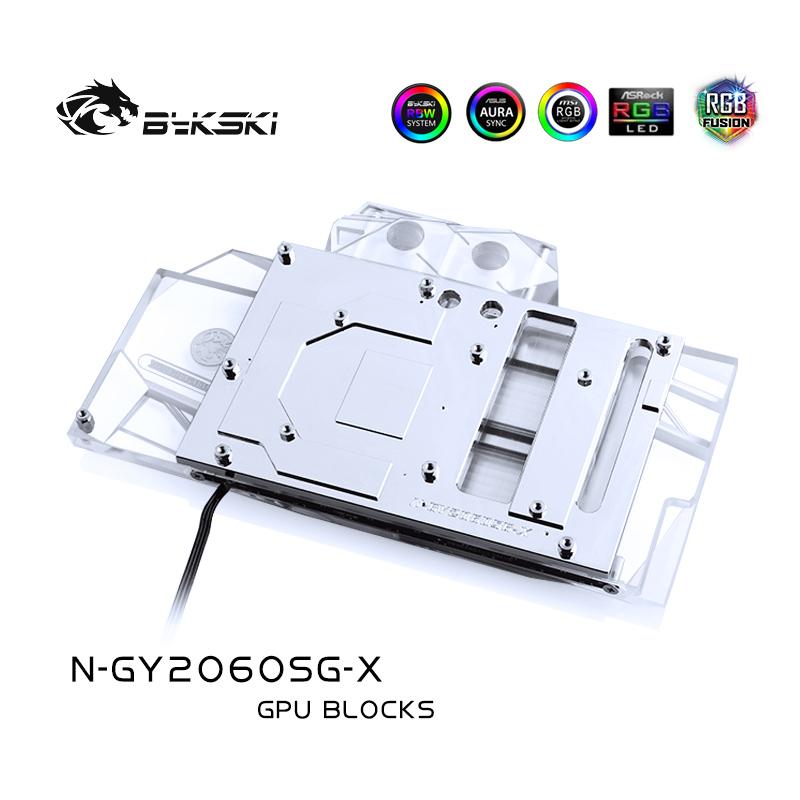 FormulaMod Bykski RTX 2060 full-cover GPU waterblock — silent local AI workload cooling (view 5)
