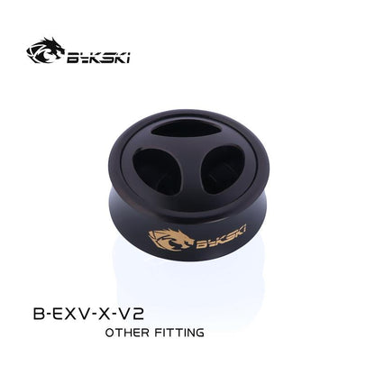 Bykski B-EXV-X-V2, Air Evacuation Valves, Clover Shape Exhaust Plugs, Commonly Used At The Top Of The Water Cooling System