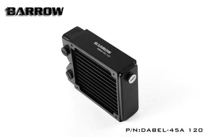 Barrow Dabel-45A 120, 45mm Thicknes 120mm Radiator, Copper Thick Plus Type Water Cooler, Suitable For | Custom Loop Radiator