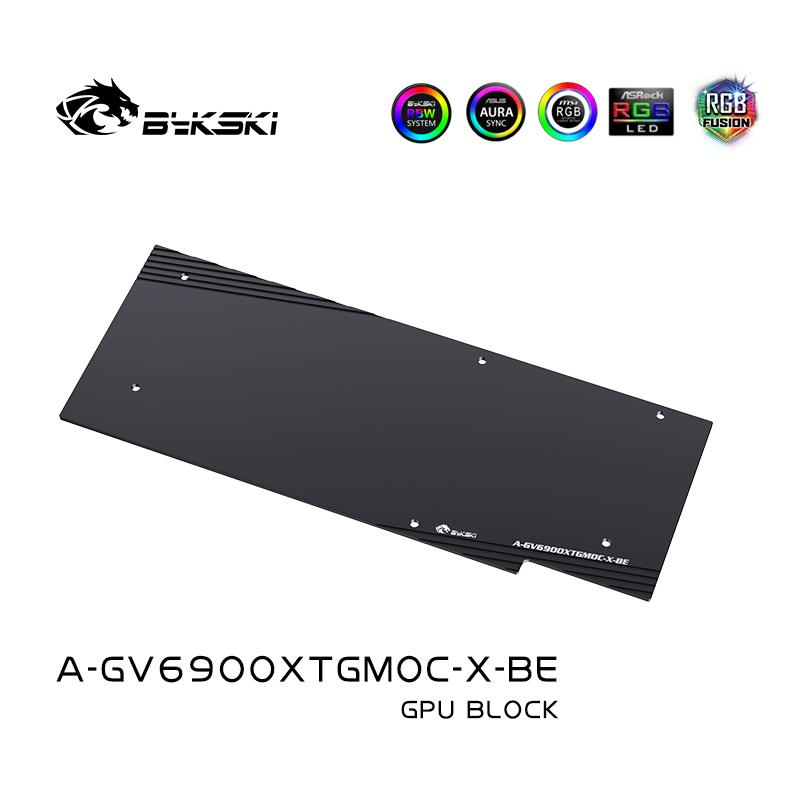 Bykski RX 6900XT GPU Water Block For Gigabyte RX 6950XT/6900XT Gaming OC , Full Cover Graphic Card Water Cooler A-GV6900XTGMOC-X
