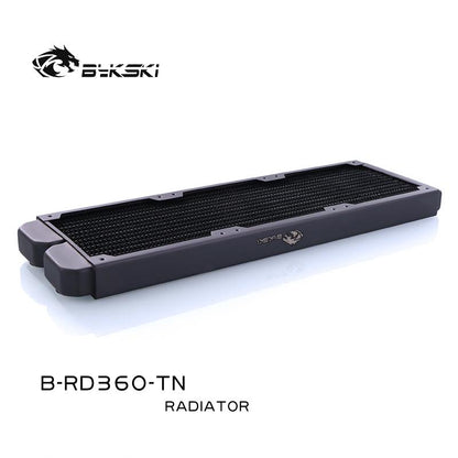Bykski B-RD360-TN, 360mm Single Row Radiators, 29mm Thickness, Standard Water Cooling Radiators , | Water Cooling Accessory