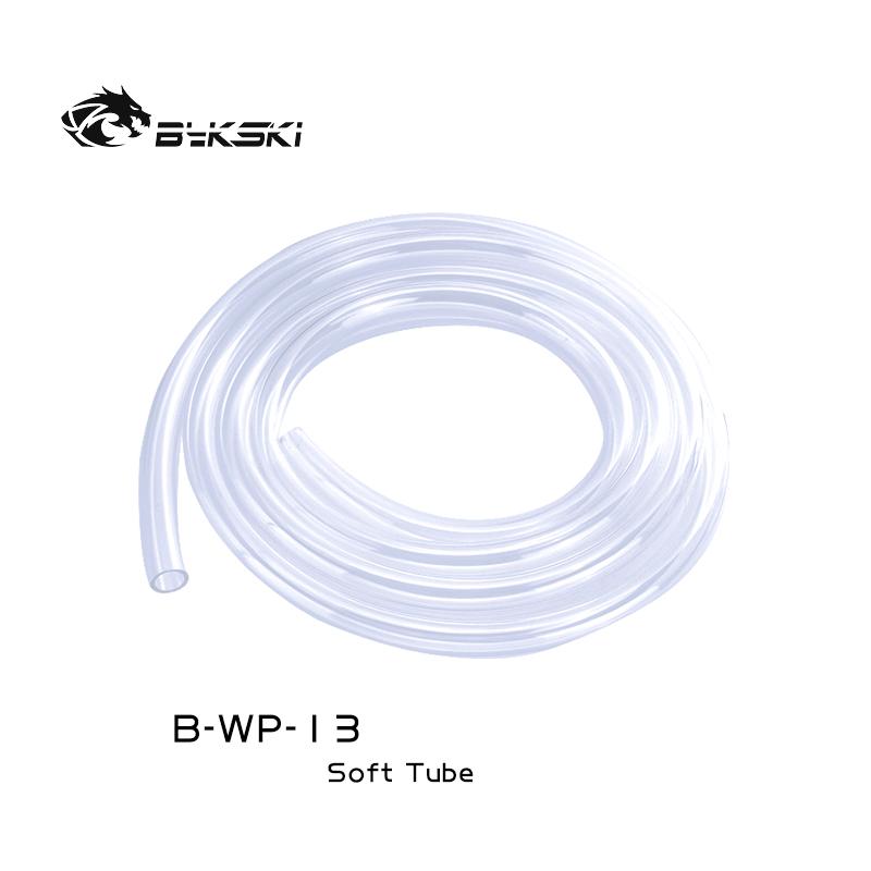 Tube mou de PVC de Bykski B-WP, tuyau mou de 10x13 10x16 13x19 pour la connexion de composant de système de refroidissement par l'eau