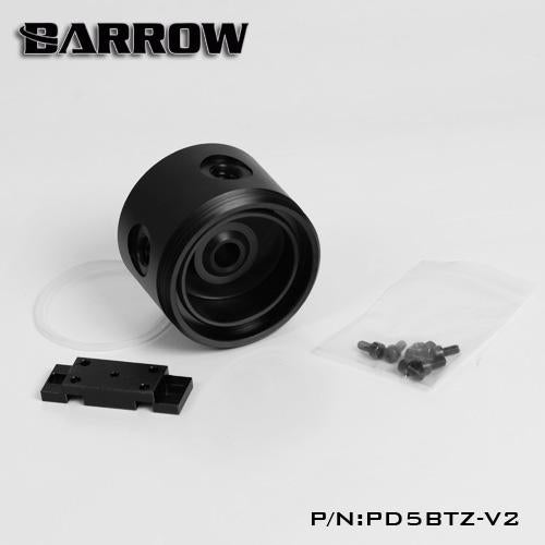 Barrow YKD5BTZ-V2/PD5BTZ-V2 POM/PMMA Acrylic water pump top for D5 / MCP655 serise pump computer water | Water Cooling Pump
