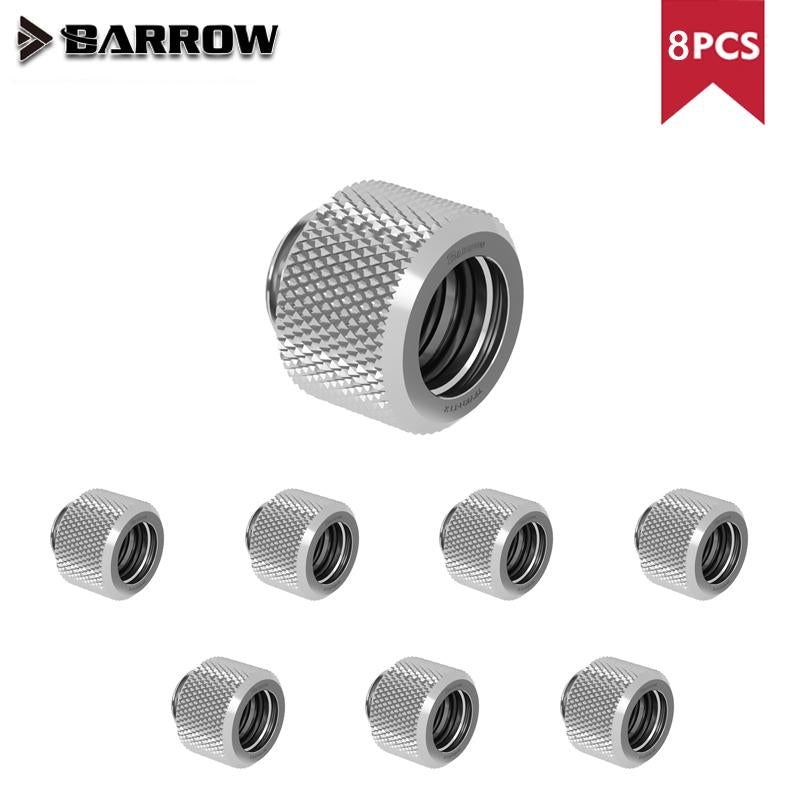 Barrow Hard Tube Fitting G1/4" Choice Water Cooling Adapters Suitable OD12mm / OD14mm / OD16mm Computer Case , 8pcs/lot, TFYKN