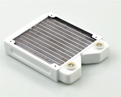 FormulaMod Fm-CoRa-WT, 120/240/360mm Copper White Single Row Radiators, 29mm Thickness, Suitable For 120*120mm Fans