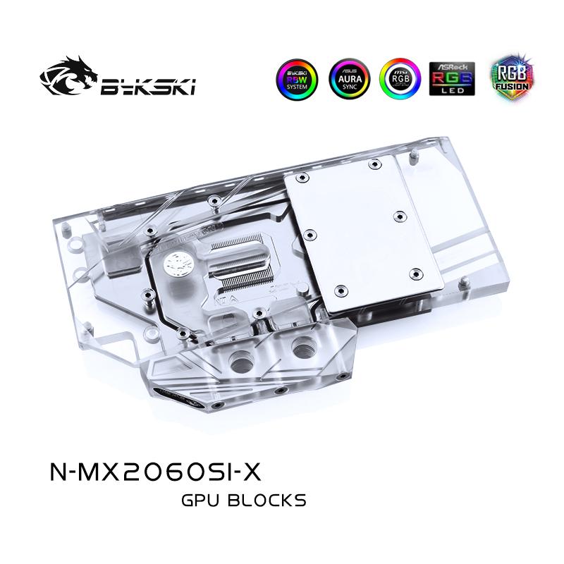 FormulaMod Bykski RTX 2060 full-cover GPU waterblock — silent local AI workload cooling (view 5)