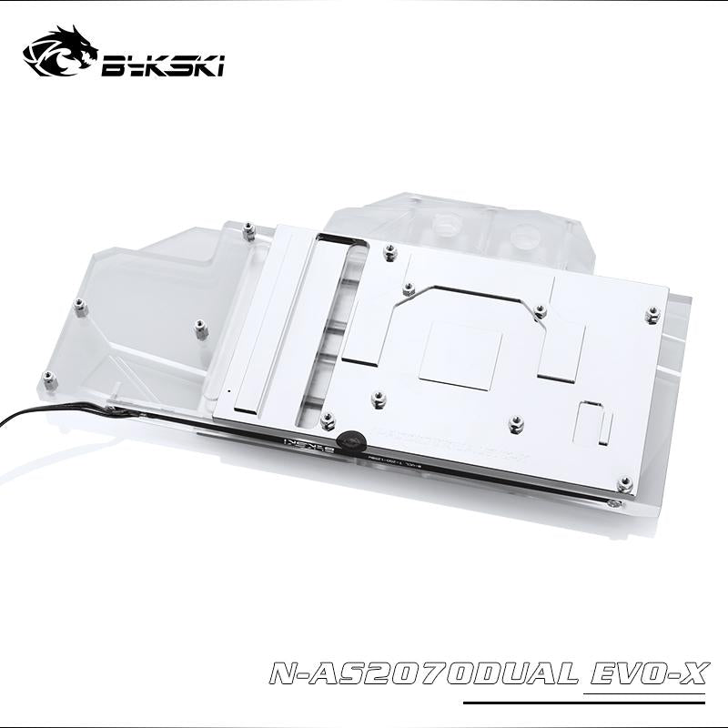 FormulaMod Bykski RTX 2070 full-cover GPU waterblock — silent local AI workload cooling (view 5)
