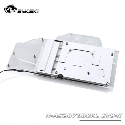 FormulaMod Bykski RTX 2070 full-cover GPU waterblock — silent local AI workload cooling (view 5)
