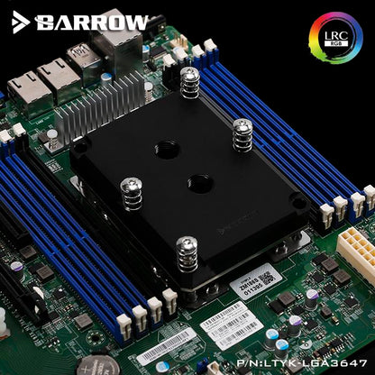 Barrow  CPU Water Cooling Block LTYK-LGA3647  For Intel Lga3647 Skylake-E CPU for Water Cooling System