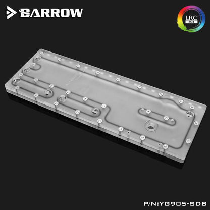 Barrow YG905-SDB, Waterway Boards For In Win 905 Case, For Intel CPU Water Block & Single GPU Building
