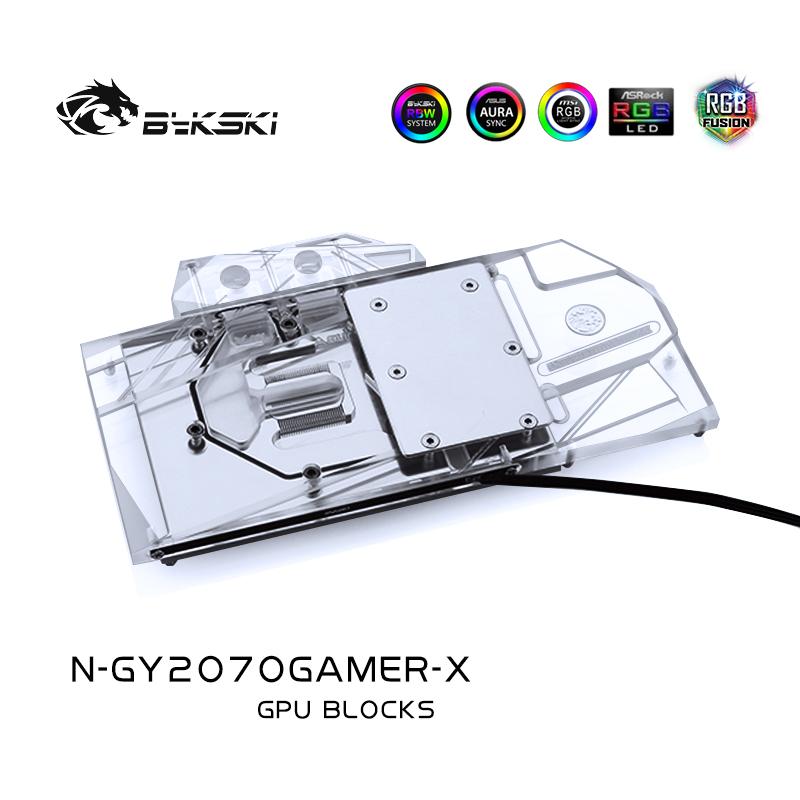 FormulaMod Bykski RTX 2070 full-cover GPU waterblock — silent local AI workload cooling