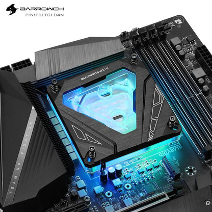 Barrow ch CPU Water Cooling Block FBLTGI-04N FBLTGA-04N M Series for Intel AMD Future Mechanical Style | Water Cooling Block
