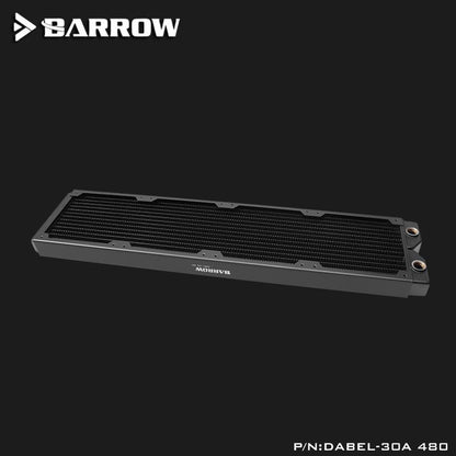 Barrow Dabel-30a 480 Copper Radiator 30mm Thickness 14pcs Circulation Channel Suitable For 120mm Fans | Custom Loop Radiator