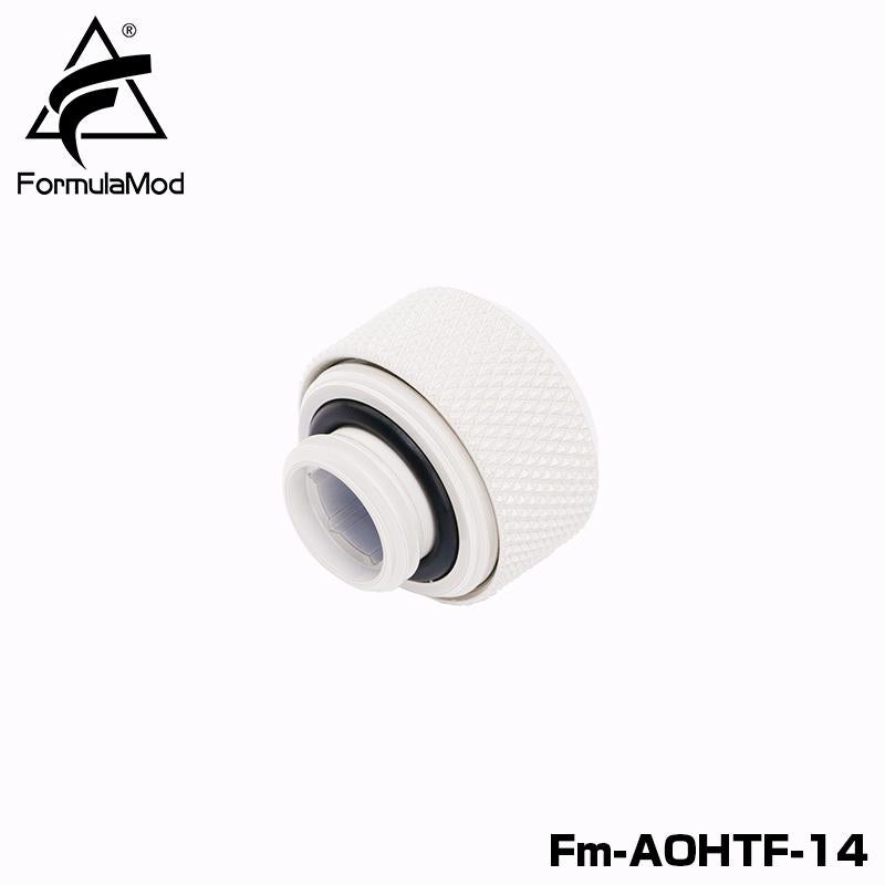 Anti-Off Type Hard Tube Fitting Formulamod Non-Slip Silicone G1/4" For Od14mm Computer Case Water Cooling Copper component