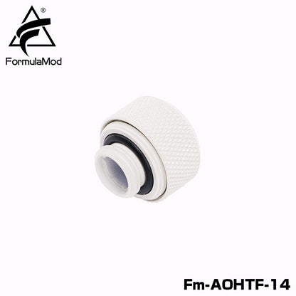 Anti-Off Type Hard Tube Fitting Formulamod Non-Slip Silicone G1/4" For Od14mm Computer Case Water Cooling Copper component