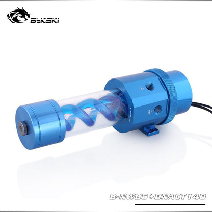 Bykski B-NWD5+DNACT, Bykski D5 Series Pumps With Virus-T Reservoir, 140/210mm, Maximum Flow | Water Cooling Reservoir