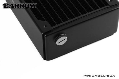 Barrow Dabel-45A 240, 45mm Thicknes 240mm Radiator, Copper Thick Plus Type Water Cooler, Suitable For | Custom Loop Radiator