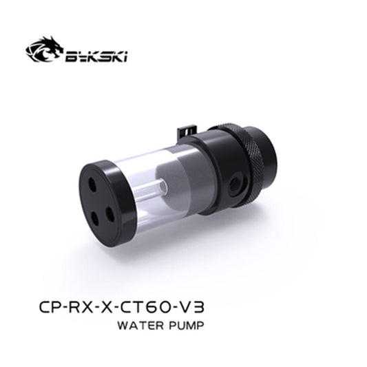 Bykski DDC water tank and pump combination, Length 100/150/200mm, Black POM new silent integrated | Water Cooling Pump