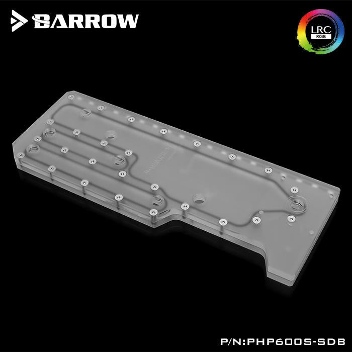 Barrow PHP600S-SDB, Waterway Boards For Phanteks P600S Case,For Intel CPU Water Block & Single/Double GPU Building