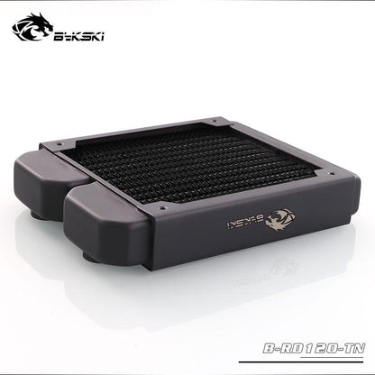 Bykski B-RD120-TN, 120mm Single Row Radiators, 29mm Thickness, Standard Water Cooling Radiators , | Water Cooling Accessory