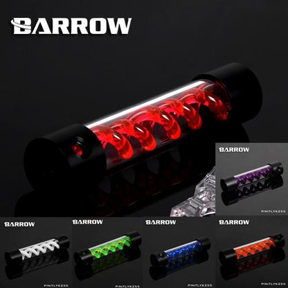 Barrow TLYK-255 Multi-colored Virus-T Cylinder Water Reservoir , Water Cooling tank, come with | Water Cooling Reservoir
