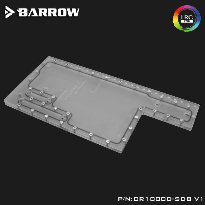 Barrow CR1000D-SDB V1, Waterway Boards For Corsair 1000D Case, For Intel CPU Water Block & | Liquid Cooling Block