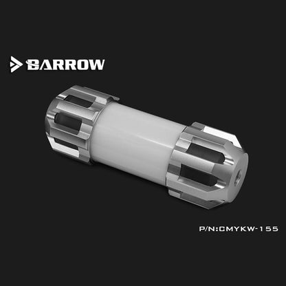 Barrow CMYKW-155 Iceberg Series Virus-T Reservoirs Aluminum Alloy Cover + Acrylic Body Multiple Color Spiral 155mm