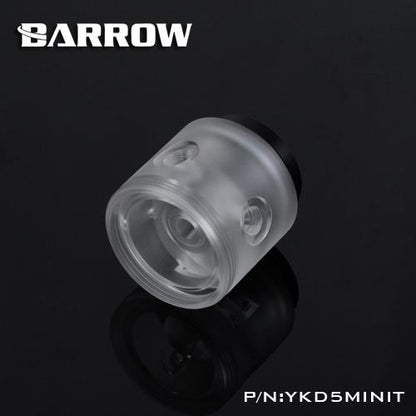 Barrow POM/PMMA acrylic water pump cover for D5 / MCP655 serise pump computer water cooling. PD5MINIT | Water Cooling Pump