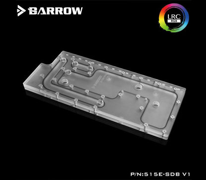 Barrow 515E-SDB, Waterway Boards For Phanteks 515E/515ETG Case, LRC RGB v2, For Intel CPU & Single/Double GPU Building