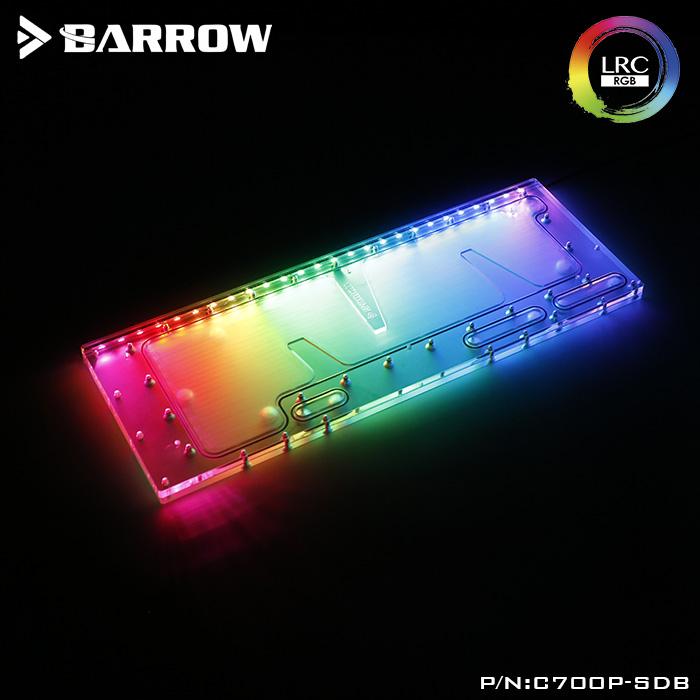 Barrow C700P-SDB, Waterway Boards For CoolerMaster C700P Case, For Intel CPU Water Block & Single/Double GPU/Pumps Building