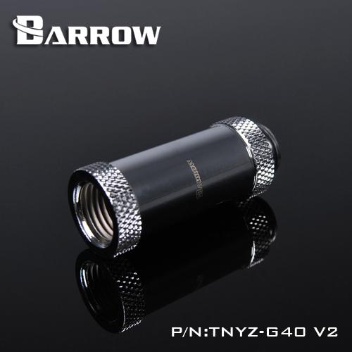 Barrow TNYZ-G40V2, 40mm Male To Female Extender Fittings, G1/4 Male To Female Water Cooling Fittings | Water Cooling Fitting