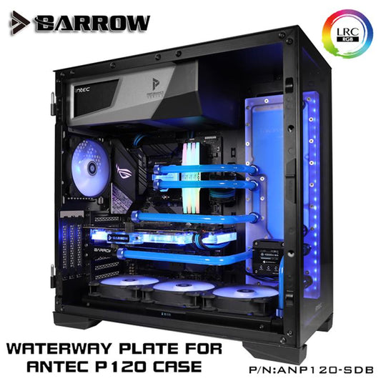Barrow ANP120-SDB Waterway Boards For Antec P120 Case For Intel CPU Water Block & Single GPU Building | Liquid Cooling Block