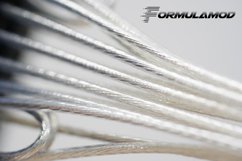 FormulaMod Fm-EVGA-SL, Fully Modular PSU Cables, 18AWG Silver Plated, For EVGA G2 G3 G+ Series Modular PSU