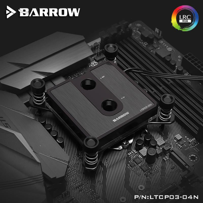 Barrow LTCP03-04N, For Intel Lga115x Composite CPU Water Blocks, POM/barss Top Optional, LRC 2.0 5v | Liquid Cooling Block