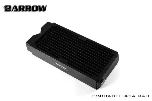 Barrow Dabel-45A 240, 45mm Thicknes 240mm Radiator, Copper Thick Plus Type Water Cooler, Suitable For | Custom Loop Radiator