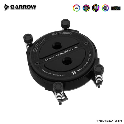 FormulaMod Barrow CPU Water Cooling Block For Intel X99 AMD , Acrylic/POM Liquid Cooling System Micro | Water Cooling Block