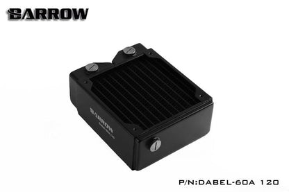 Barrow Dabel-60A 120, 60mm Thicknes 120mm Radiator, Copper Thick Plus Type Water Cooler, Suitable For | Custom Loop Radiator