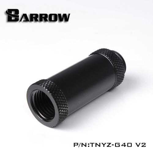 Barrow TNYZ-G40V2, 40mm Male To Female Extender Fittings, G1/4 Male To Female Water Cooling Fittings | Water Cooling Fitting