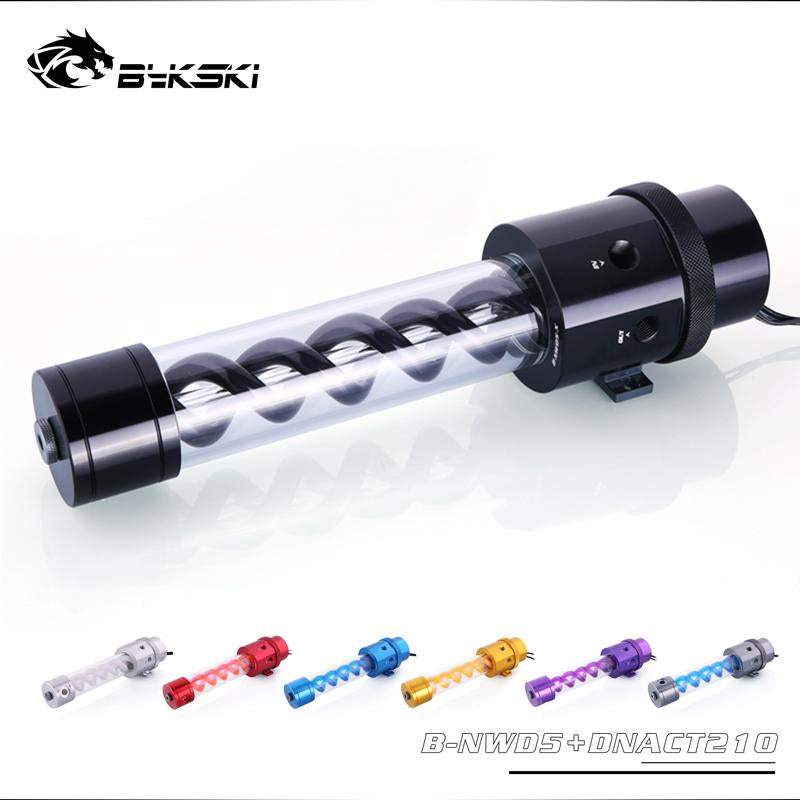 Bykski B-NWD5+DNACT, Bykski D5 Series Pumps With Virus-T Reservoir, 140/210mm, Maximum Flow | Water Cooling Reservoir