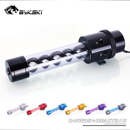 Bykski B-NWD5+DNACT, Bykski D5 Series Pumps With Virus-T Reservoir, 140/210mm, Maximum Flow | Water Cooling Reservoir