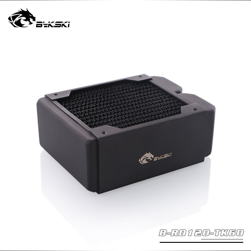 Bykski B-RD120-TK60 120mm Triple Row Radiators 60mm Thickness Standard Water Cooling Radiators | Water Cooling Accessory