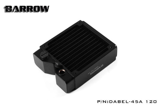 Barrow Dabel-45A 120, 45mm Thicknes 120mm Radiator, Copper Thick Plus Type Water Cooler, Suitable For | Custom Loop Radiator