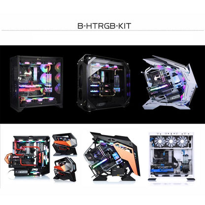 Bykski Water Cooling Kit, Hard Tube Kit Intel /AMD GPU block whole