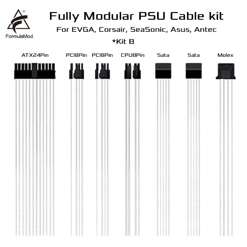 Formula Mod Box Modular PSU Cable Kits | FormulaMod